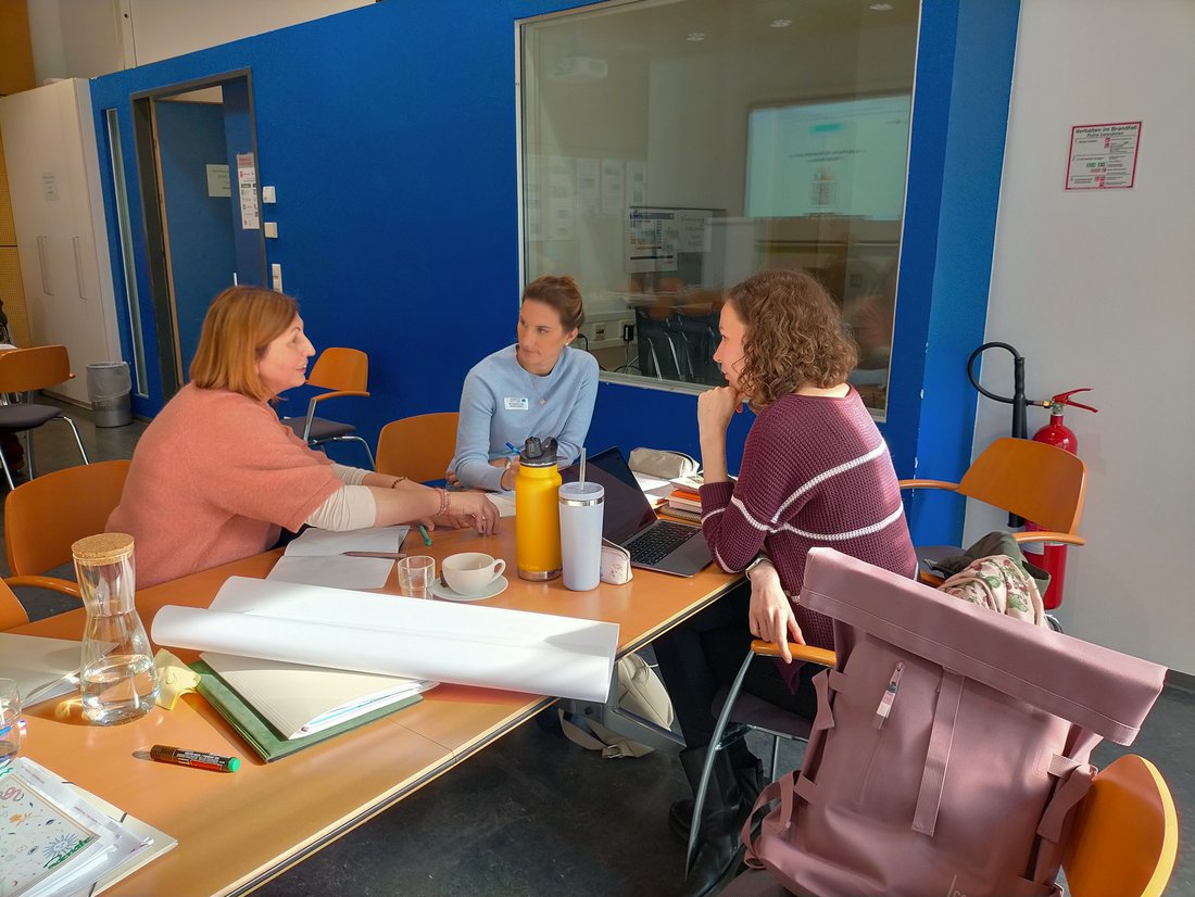 Arbeitsgruppe im Schulteam
