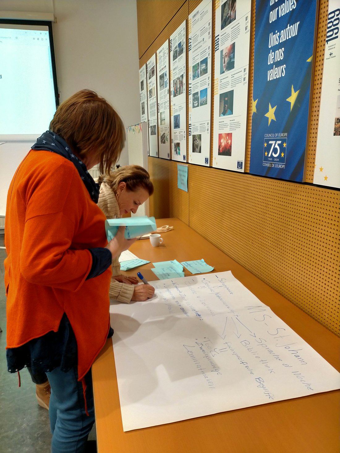 Arbeitsgruppe im Schulteam