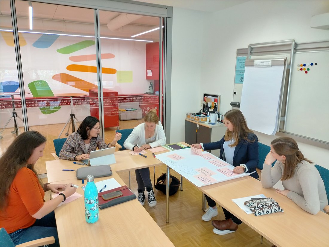 Arbeitsgruppe im Schulteam